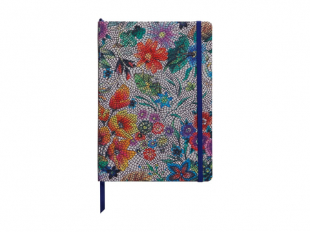 Cărți Educative, Activități - Notebook coperta tare piele, A5, 144 pagini, Clairefontaine Celeste