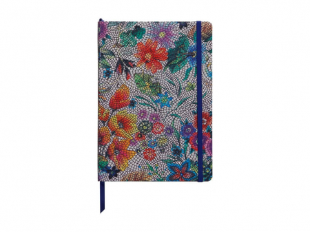 Cărți Educative, Activități - Notebook coperta tare piele, A5, 144 pagini, Clairefontaine Celeste