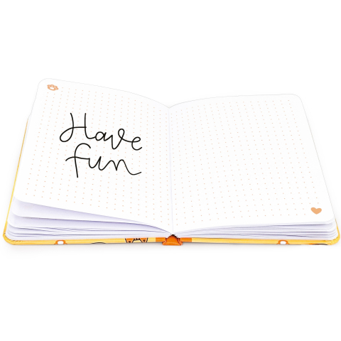 Notebook Glame Go, 14.8 × 10.5 cm, 160 pagini punctate si decorate, pret/1 buc [2]
