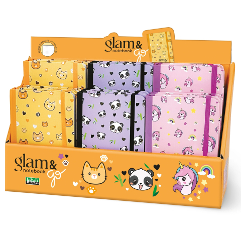 Birotică și Papetărie - Notebook Glame Go, 14.8 × 10.5 cm, 160 pagini punctate si decorate, pret/1 buc
