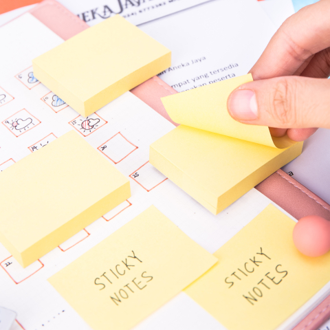 Notes adeziv 3*38*51mm galben 100 file deli [3]