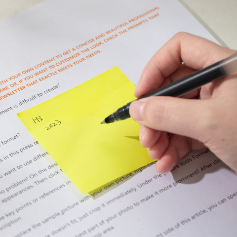 Notes adeziv 76*76mm 100 file neon deli [3]