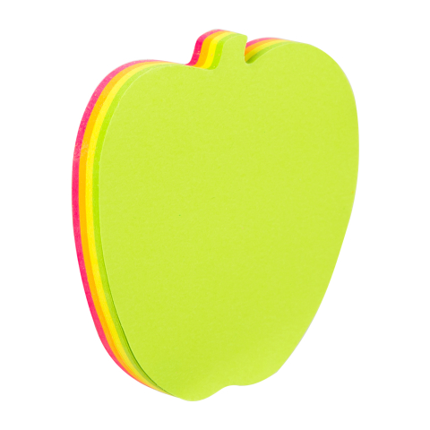 Notes adeziv diverse forme 76*76mm 4*20 file neon deli [2]