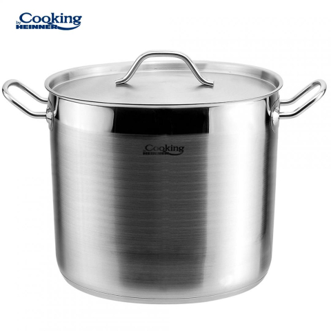Vase pentru gatit - Oala+capac inox 28x22 cm, 13.5l, maestro, cooking by heinner