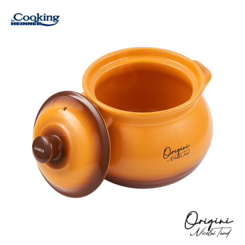 Oala ceramica cu capac 12x11 cm, 2 l, nicolai tand, origini, cooking by heinner [2]