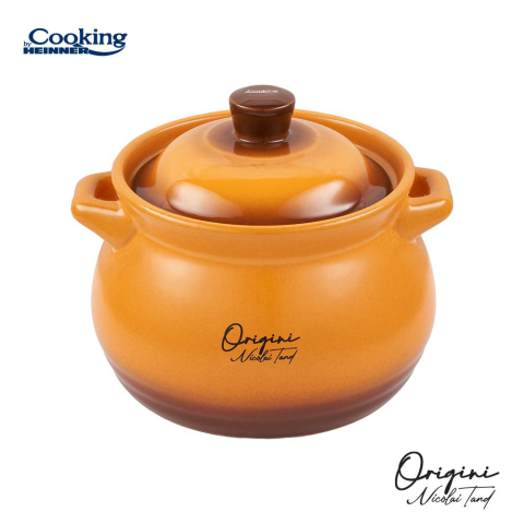 Oala ceramica cu capac 12x11 cm, 2 l, nicolai tand, origini, cooking by heinner [1]