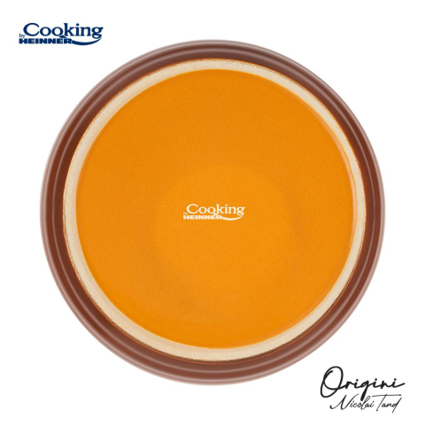 Oala ceramica cu capac,  17x18 cm, 4.5 l, nicolai tand, origini, cooking by heinner [4]