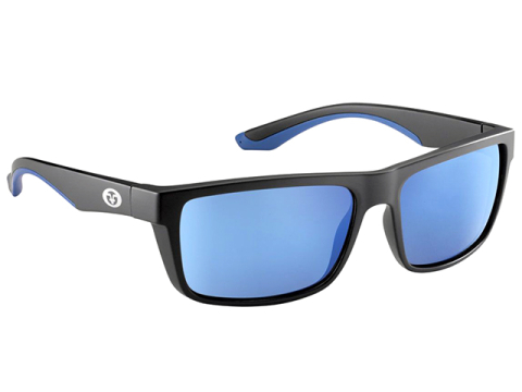 Accesorii pescuit - Ochelari Flying Fisherman Streamer Matte Black Smoke Blue Mirror Matte Black Smoke Blue Mirror