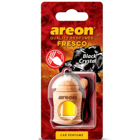 Detergenti si Curatenie - Odorizant auto lichid 4ml fresco black crystal areon