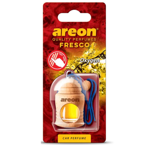 Detergenti si Curatenie - Odorizant auto lichid 4ml fresco oxygen areon