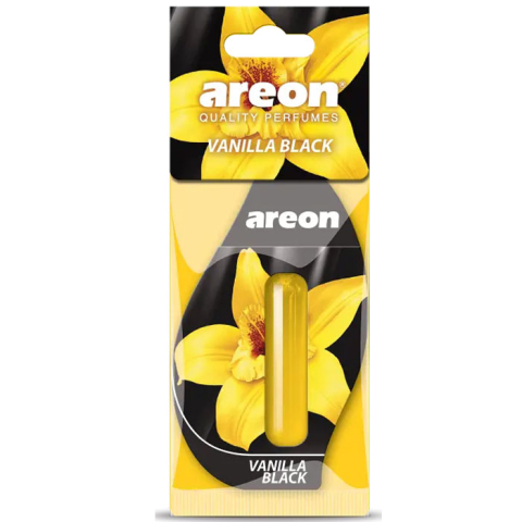 Detergenti si Curatenie - Odorizant auto lichid 5ml vanilla black areon