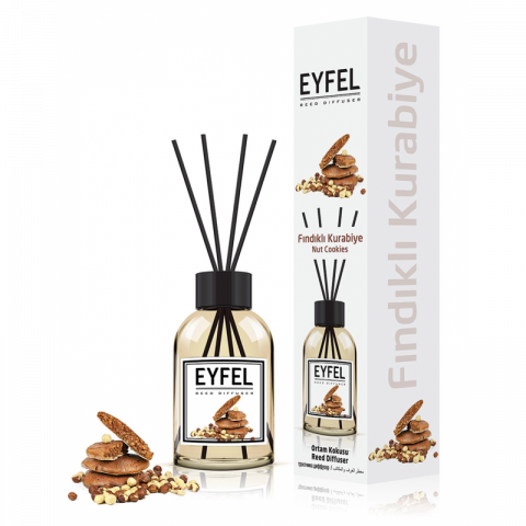Odorizante camera - Odorizant camera cu betisoare Eyfel, biscuiti cu nuca, 120ml
