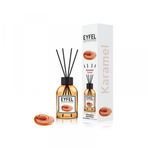 Odorizante camera - Odorizant camera cu betisoare Eyfel, caramel, 120ml