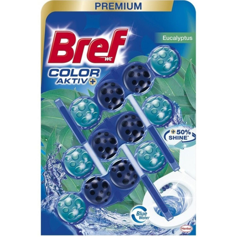 Detergenti si Curatenie - Odorizant toaleta cu suport 50g 3/set bref power aktiv