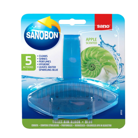 Detergenti si Curatenie - Odorizant toaleta cu suport mar 5in1 55g sano bon