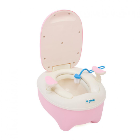 Olite si reductoare WC - Olita cu manere, roz, u-grow