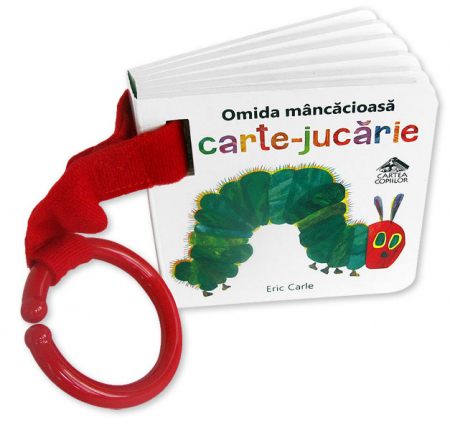Cărți Educative, Activități - Omida mancacioasa carte-jucarie - Eric Carle
