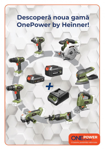 One power by heinner  pachet acm 2.0ah+incarcator 0.5ah [3]