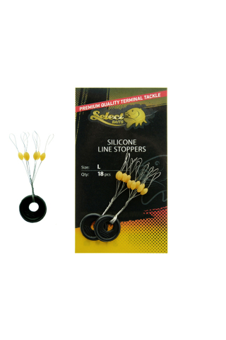 Pescuit si vanatoare - Opritoare Select Baits Silicone Line Stoppers Large