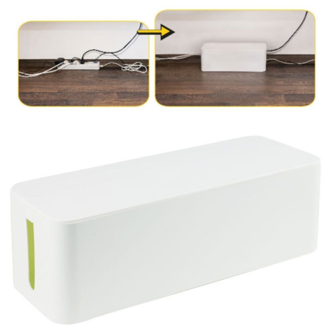 Birotică și Papetărie - Organizator cablu Grand 120-1935 / YL-PK405B, alb