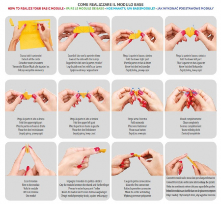 Origami 3D, model albina, pt copii cu varsta peste 7 ani, varsta 6 - 9, 9+ ani, Baiat, Fata [1]