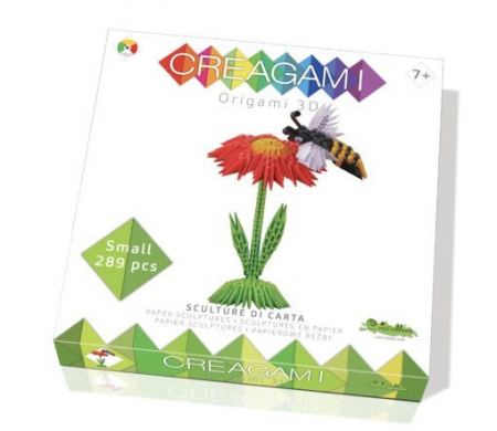 Art & Craft si Artizanat - Origami 3D, model albina, pt copii cu varsta peste 7 ani, varsta 6 - 9, 9+ ani, Baiat, Fata