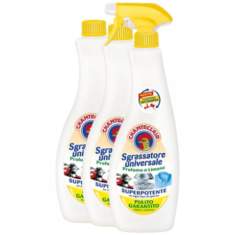 Curatenie, intretinere casa - Pachet 2 Rezerve + 1 Spray Degresant Chanteclair Lamaie, 1800 ml, Sgrassatore