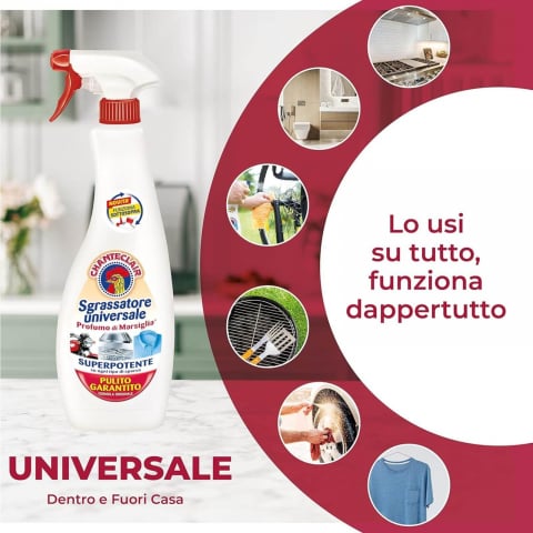 Pachet 2 Rezerve + 1 Spray Degresant Chanteclair Marsiglia, 1800 ml, Sgrassatore [2]
