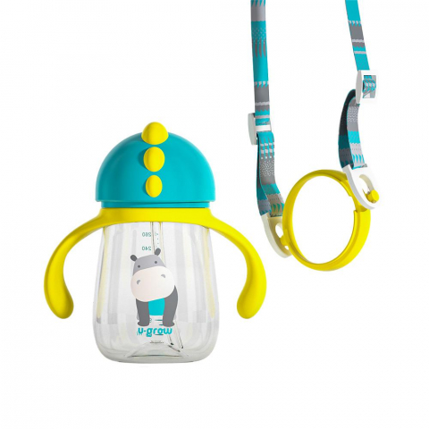 Pachet 3 in 1 cana 260 ml, blue, u-grow [4]