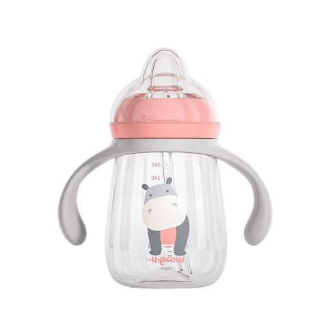 Pachet 3 in 1 cana 260 ml, roz, u-grow [3]