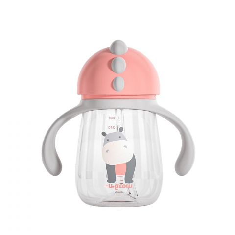 Pachet 3 in 1 cana 260 ml, roz, u-grow [1]