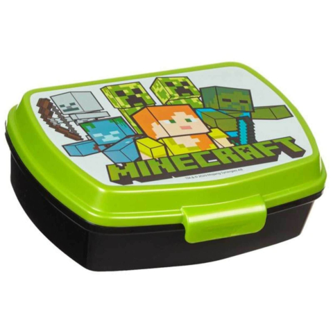 Set Minecraft, Pahar, Sticla Apa si Caserola Scoala Copii [1]