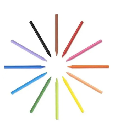 Pachet mixt creioane colorate si cerate + carioci bic [3]