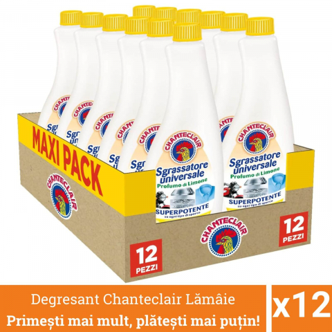 Curatenie, intretinere casa - ChanteClair Degresant Universal cu Lamaie, Rezerva 7200 ml, Sgrassatore