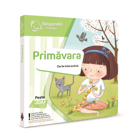 Pachet promo: 4 Carti Raspundel Istetel: Iarna, Primavara, Vara, Toamna + CADOU Burete Magic [2]