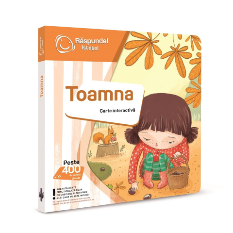 Pachet promo: 4 Carti Raspundel Istetel: Iarna, Primavara, Vara, Toamna + CADOU Burete Magic [3]