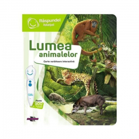 Pachet Carte si Creion, Raspundel Istetel - Lumea Animalelor [1]