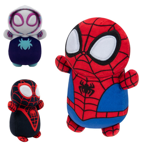 Jucării și Jocuri pentru copii - Paienjenelul Marvel - Jucarie de plus 15 cm HugMees, diverse personaje varsta 3-5 ani ,5-7 ani ,7-9 ani, Unisex