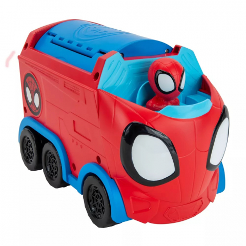 Paienjenelul Marvel - Vehicul transformabil cu 3 personaje varsta 3-5 ani ,5-7 ani ,7-9 ani, Baieti [5]