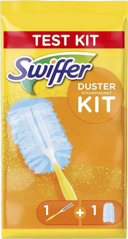 Curatenie, intretinere casa - Pamatuf Swiffer Duster XXL Kit, maner scurt, pentru sters praf si par