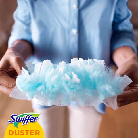 Pamatuf Swiffer Duster XXL Kit, 1 maner lung + 2 rezerve, Trap & Lock pentru praf si par [3]