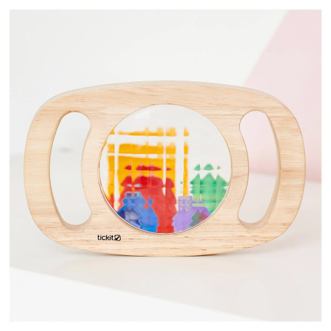 Panou caleidoscop cu manere din lemn, copii varsta 1-7 ani [3]