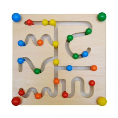 Labirint cu bile, Panou pentru pregatirea scrisului [1]