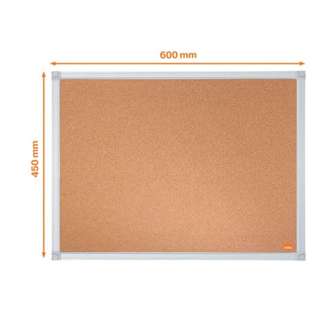 Panou pluta 60 x 45 cm rama aluminiu essentials nobo [2]