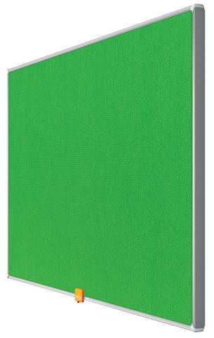 Panou textil widescreen 32"(721*411mm) rama aluminiu verde nobo [2]