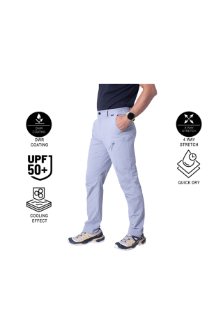 Pescuit si vanatoare - Pantaloni RTB QuickDry Performance SPF+50 Light Grey XX-Large (EU 38)