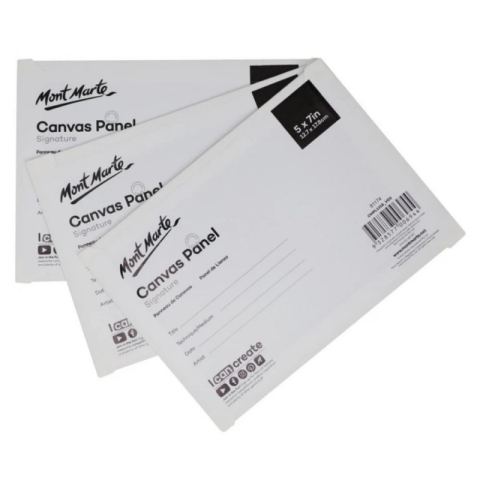 Panza pictura 7x17.8cm, Mont Marte, CMPL1318, 3mm x 3buc/set (carton panzat) [1]