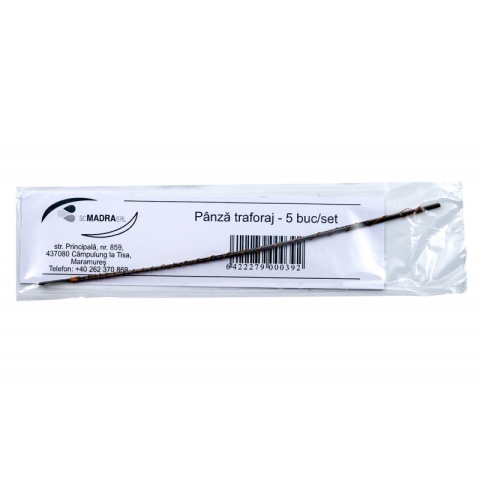 Sabloane desen, decorative - Panza traforaj Madra 404700, 130mm, set 5 buc