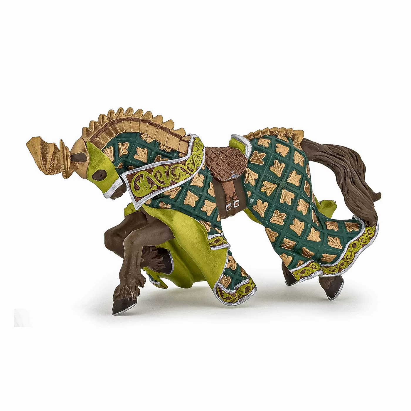 Jucării și Jocuri pentru copii - Papo figurina calul cavalerului dragon, varsta de la 3 ani la +15 ani