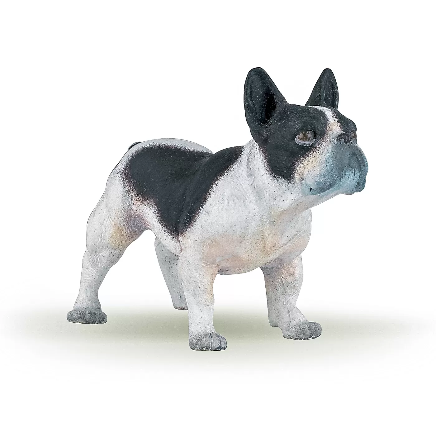 Jucării și Jocuri pentru copii - Papo figurina catel rasa bulldog francez, varsta de la 3 ani la +15 ani